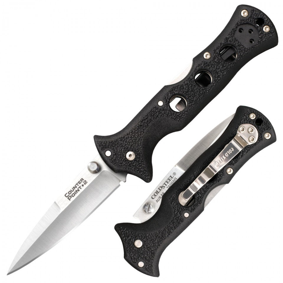 Cold Steel 'counter Point' 3″ Folding Pocket Knife With Spear Point Blade