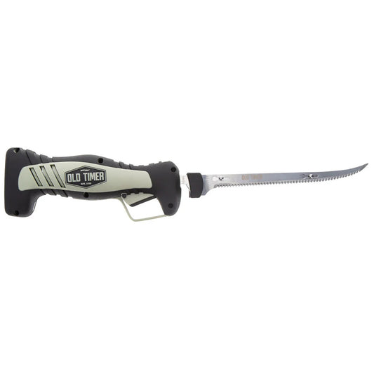 Old Timer 8" Blade Electric Fillet Knife - Rechargeable Lithium Ion Battery