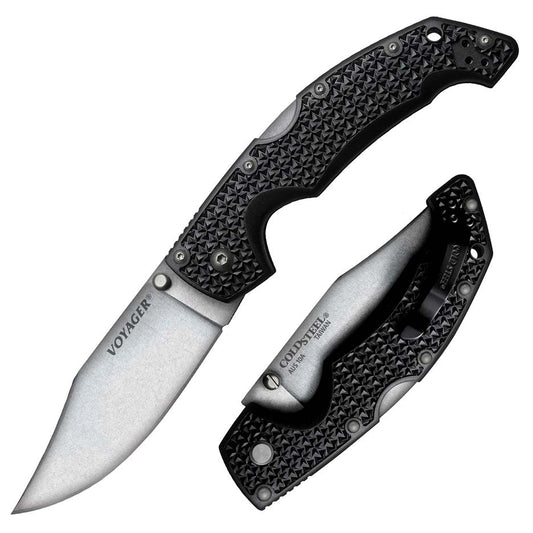 Cold Steel Voyager Large Clip Point plain Edge Folder