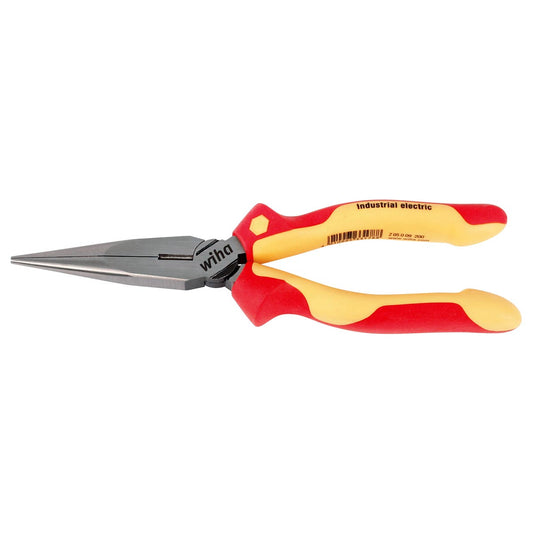 Wiha Insulated Industrial Long Nose Pliers - 8" Overall Length