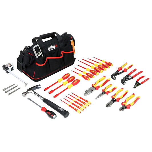 Wiha Insulated Journeyman Electricians Set (30 Piece Set)