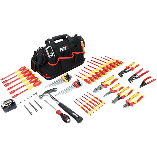 Wiha Insulated Master Electrician’s Tools Set (59 Piece Set)