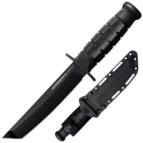 Cold Steel Leatherneck American Tanto 7in Fixed Blade Knife (black Powder Coated)