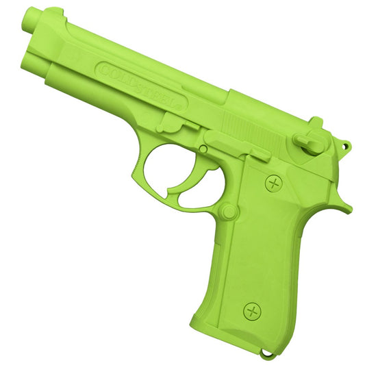 Cold Steel Model 92 Rubber Training Pistol (green Colored Polypropylene)