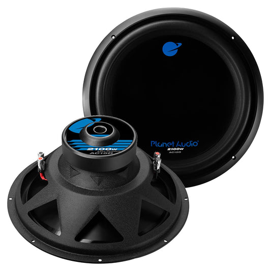 Planet Audio Anarchy 15" Woofer Dual 4 Ohm Voice Coil Black Poly Injection Cone