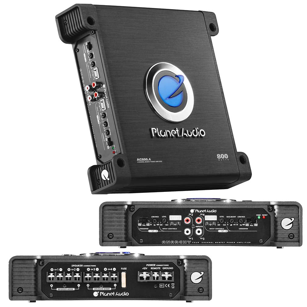 Planet 4ch 800w Max Amplifier