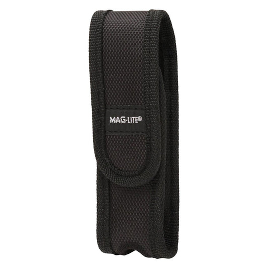 Maglite Nylon Full Flap Belt Holster For Mag-tac Flashlights - Black