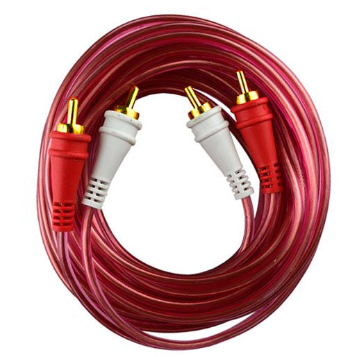 Rca Cable 3' Audiopipe Ofc Clear Installer Series