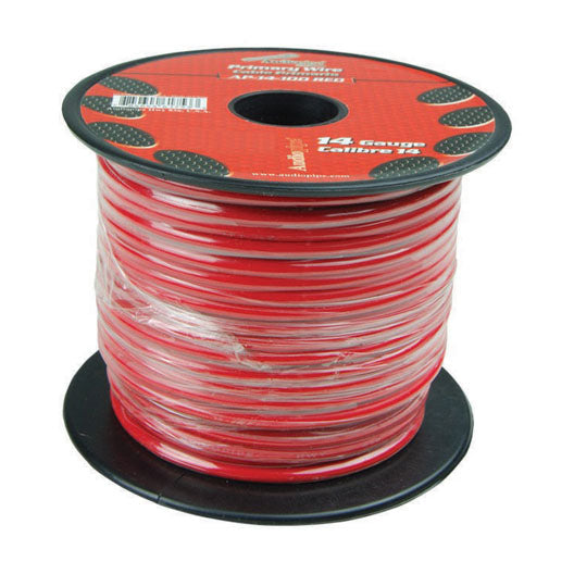 Audiopipe 14 Gauge 500ft Primary Wire Red