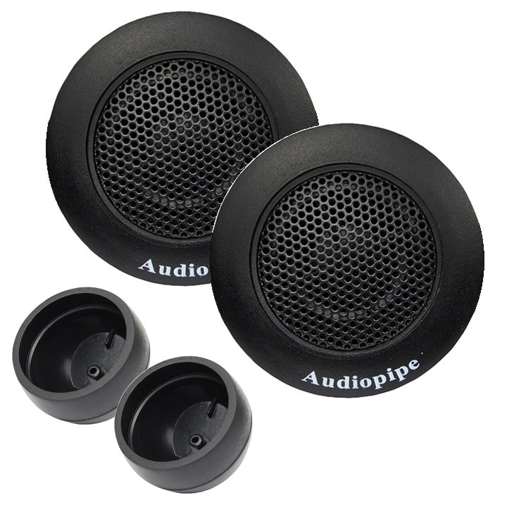 Audiopipe 2" Super High Frequency Tweeters (sold In Pairs) 350w Max 4 Ohms