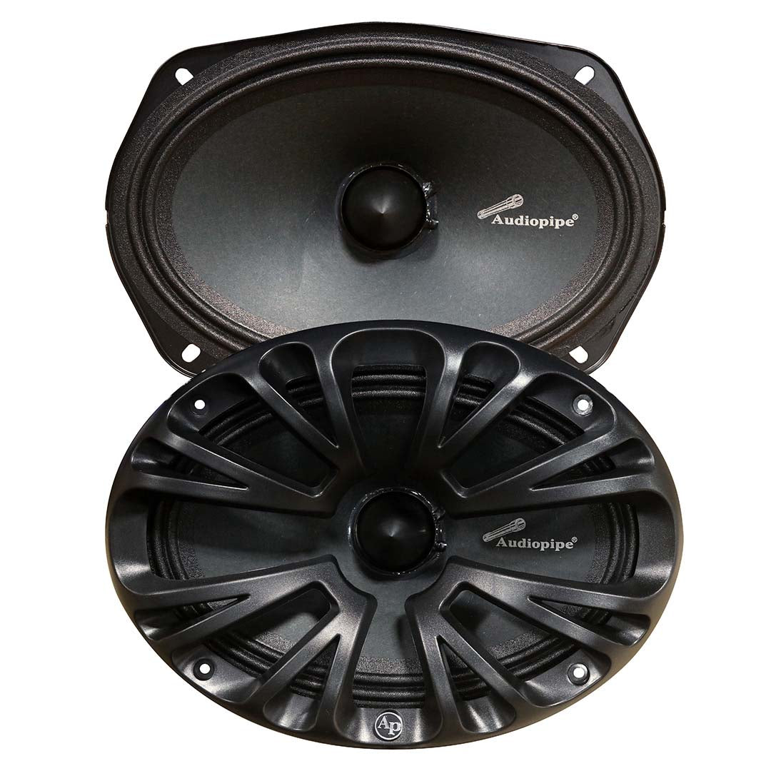 Audiopipe 6x9" Low Mid Frequency Speaker 125w Rms/250w Max 8 Ohm (pair)