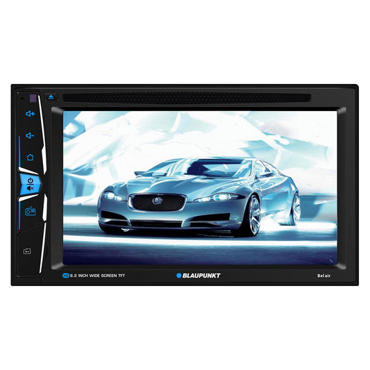 Blaupunkt Belair 6.2” Double Din Fixed Face Touchscreen Dvd Receiver - Bt Usb/sd Mirrorlink/remote