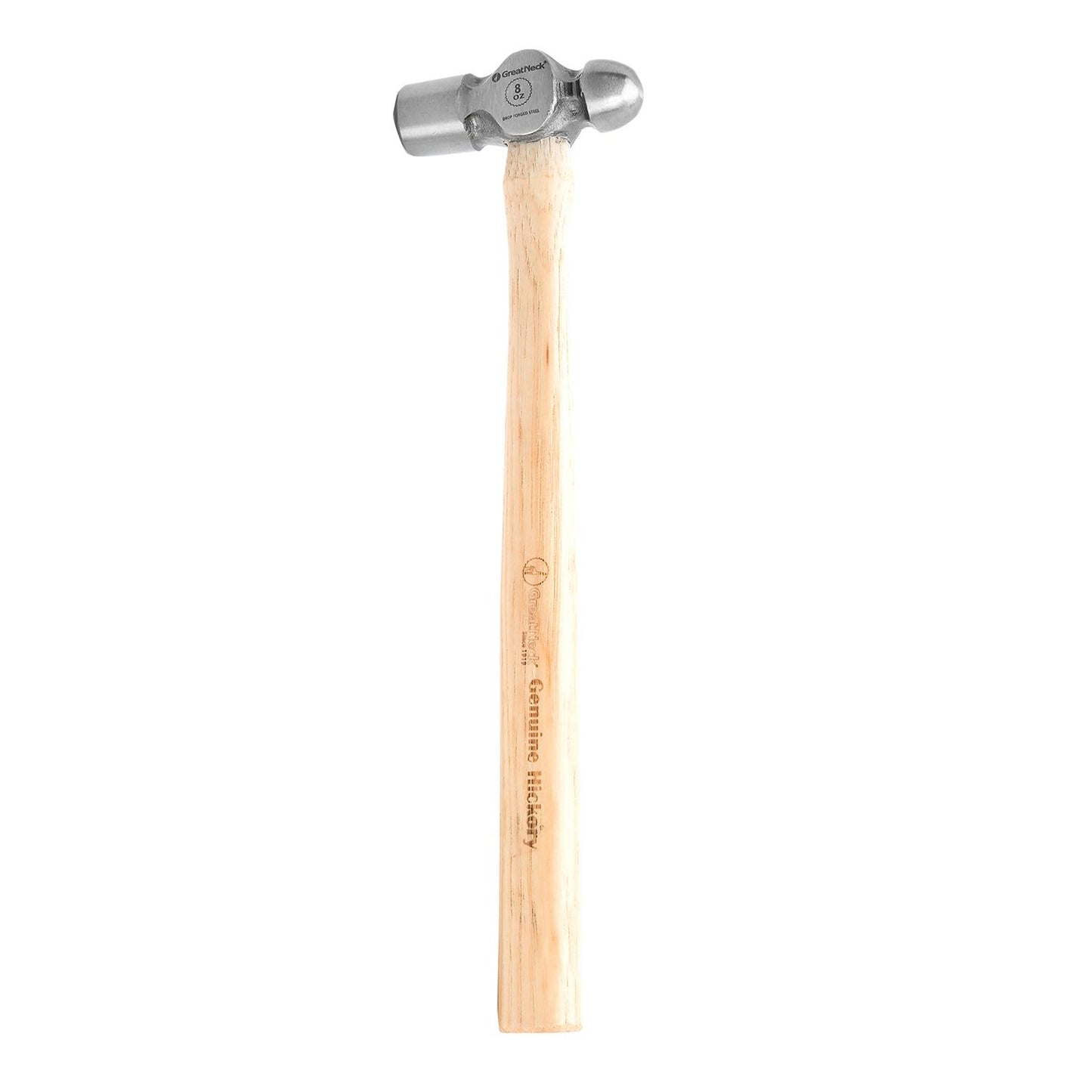 Greatneck 8oz.hickory Ball Peen Hammer