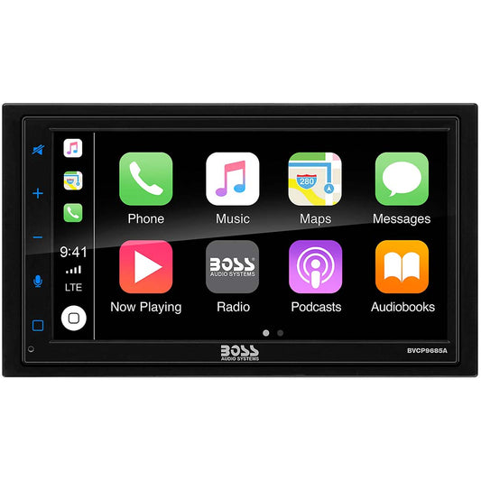Boss Bluetooth Double Din Digital Media Player 6.75" Touchscreen