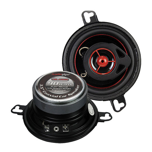 Audiopipe Speaker 3.5" 2-way (pair) 90 Watts