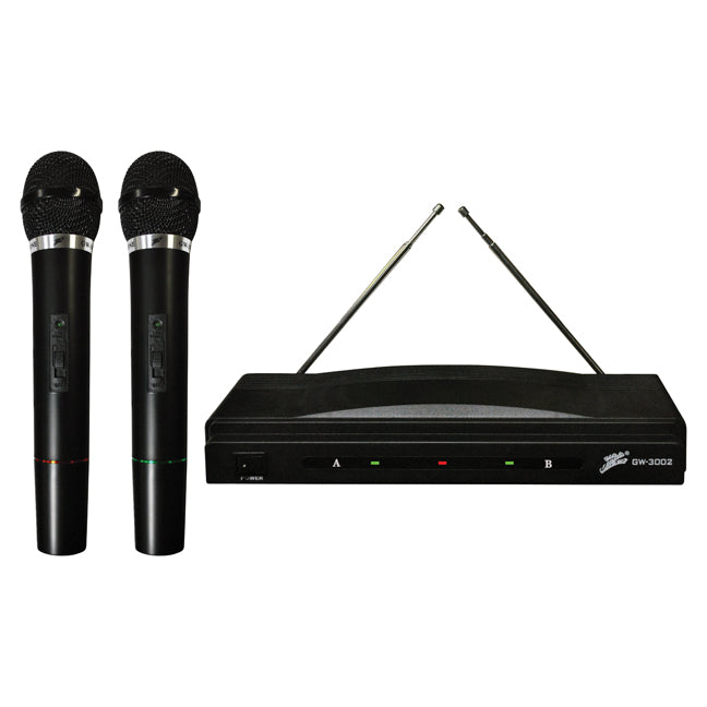 Studio Z (gw3002) Dual Microphone System With Wireless Receiver