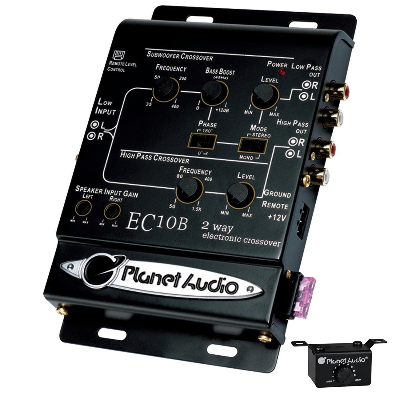 Planet 2-way Electronic Crossover With Remote Woofer Level Control