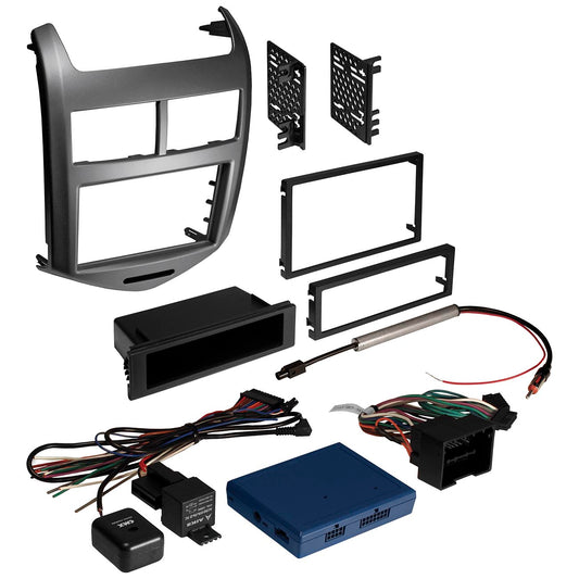 American International 2012-16 Chevy Sonic Install Kit With Iradio Replacement Interface
