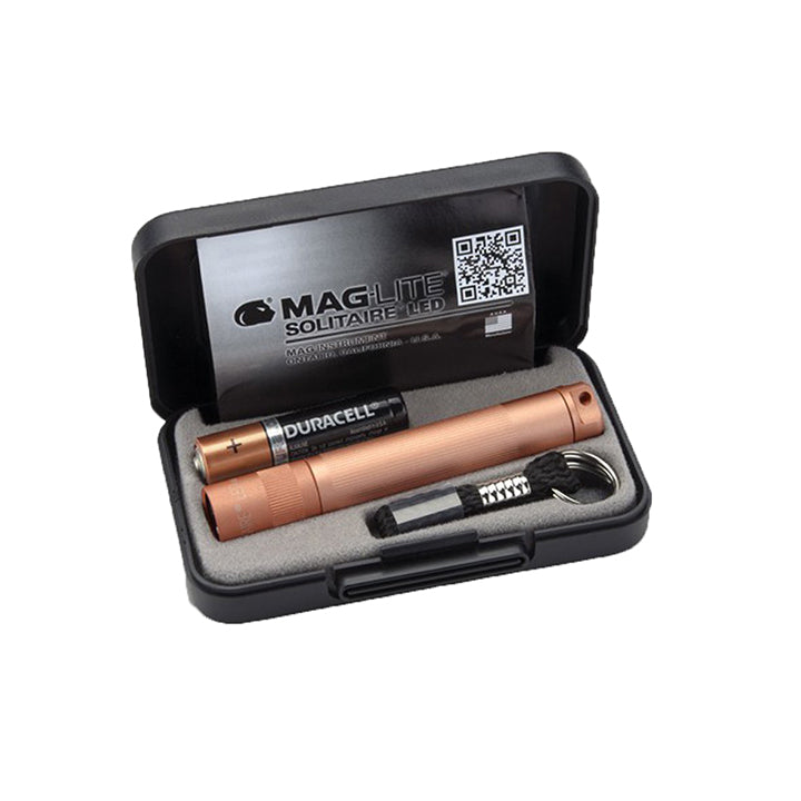 Maglite Led 1-cell Aaa Solitaire Flashlight Rose Gold
