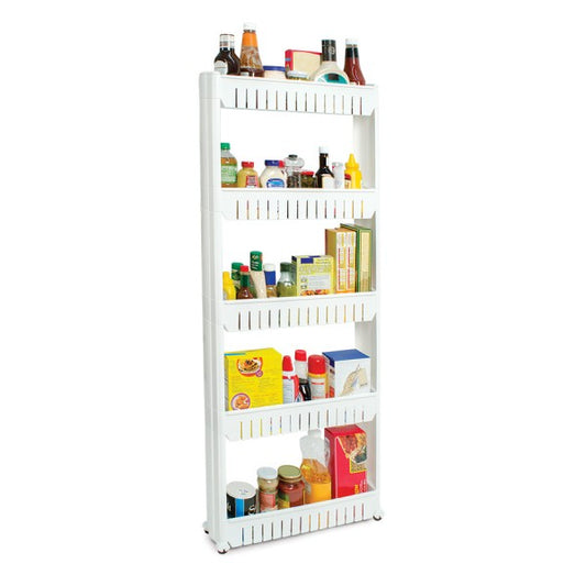Ideaworks 5 Tier Slim Slide-out Pantry