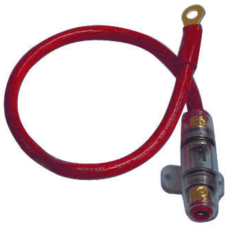Power Kit 4ga. Red 60a Agu W/18" Wire;ring Terminal