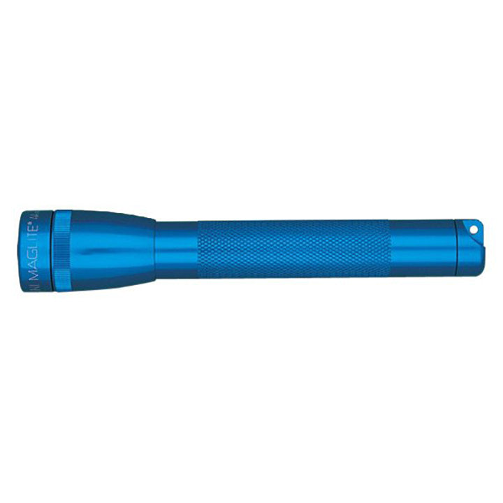 Maglite Xenon 2-cell Aa Flashlight With Holster Blue