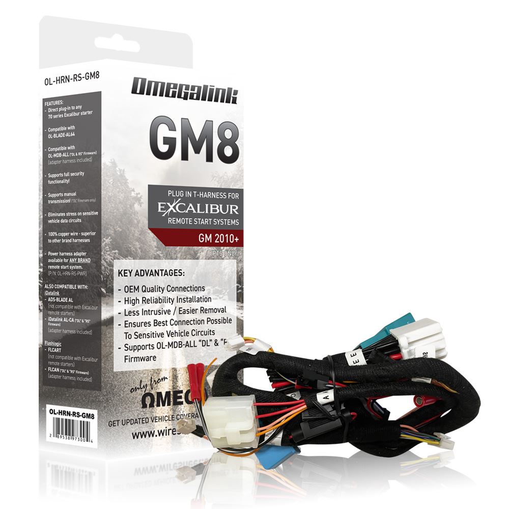 Excalibur Plug In T-harness For Remote Start - For Select Gm Press To Start Models (2010 - 2023)