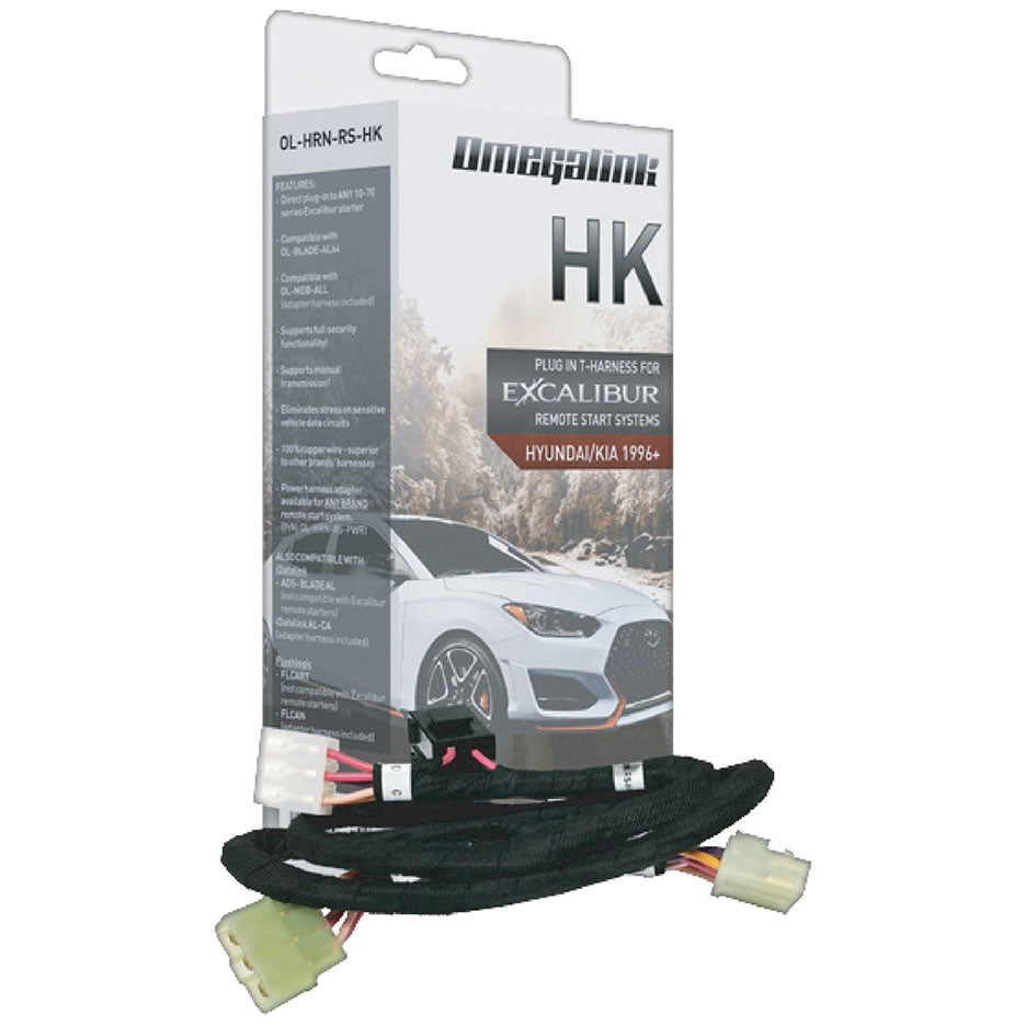 Omegalink T-harness - Covers Select Hyundai/kia Standard Key Vehicles (2010 To 2024)
