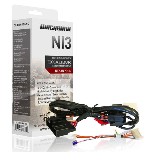 Omegalink Analog T-harness For Select Nissan Pts Models (2013 - 2023)