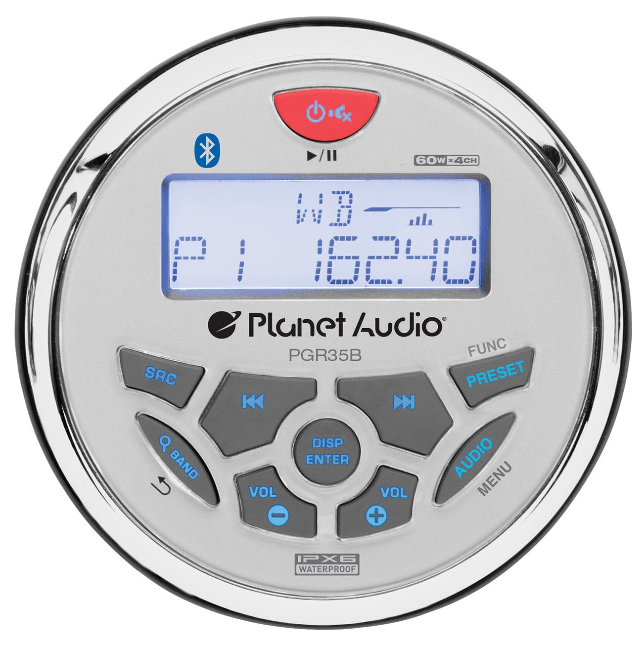 Planet Audio Marine Am/fm/weather Mechless Receiver With Bluetooth