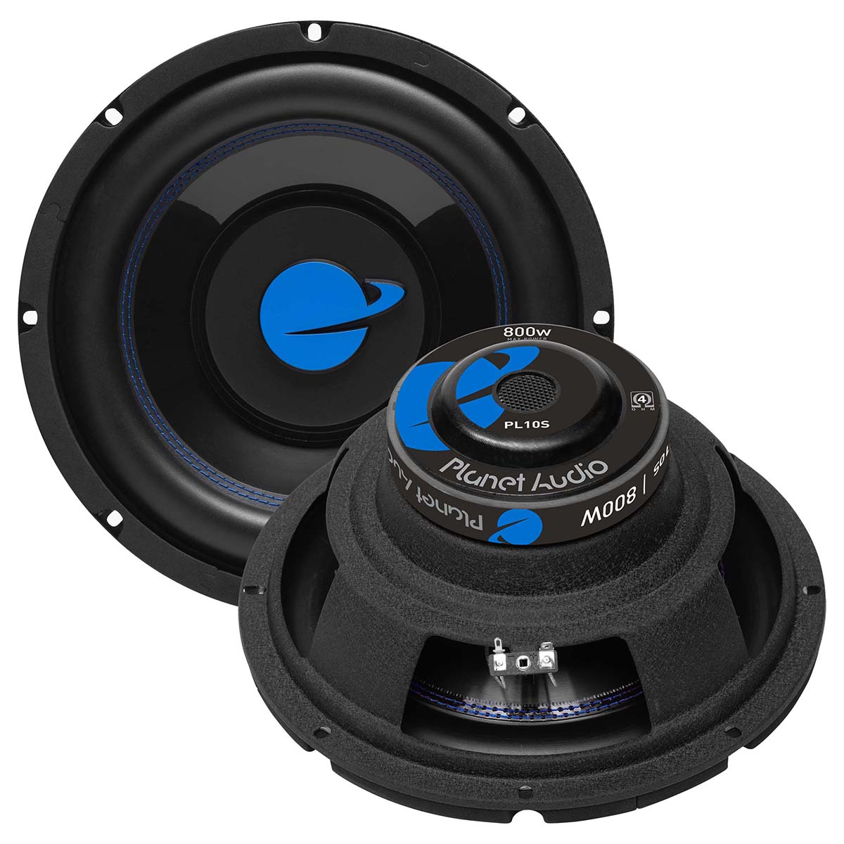 Planet Audio 10" Woofer 800w Max Single 4 Ohm Voice Coil