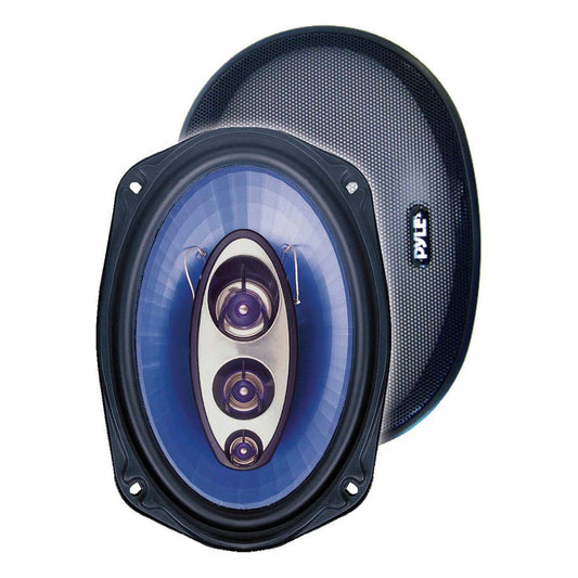 Pyle 6x9" 4-way Speakers - Blue Label Series