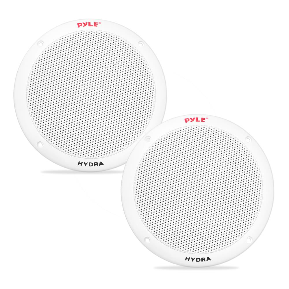 Pyle Marine 6.5” 2-way Speakers (white)