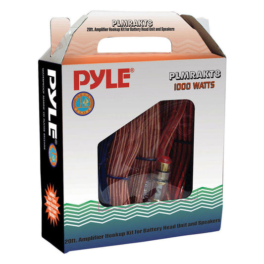 Pyle Marine Amplifier Wiring Kit 8 Gauge