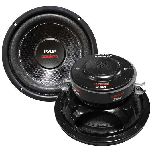 Pyle 6" Woofer 300w Rms/600w Max Dual 4 Ohm Voice Coils