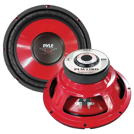 Pyle 12" Woofer 400w Rms/800w Max Single 4 Ohm Voice Coil