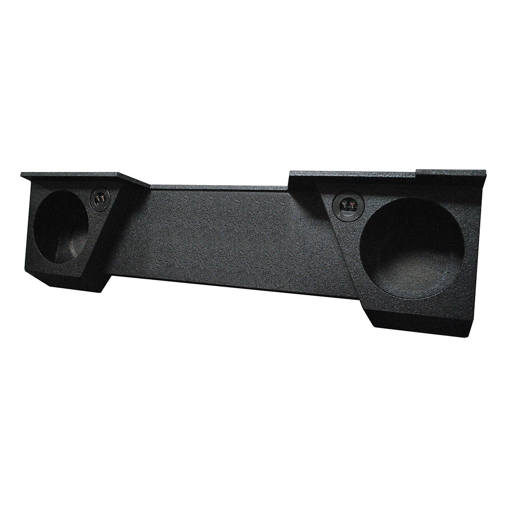 Qpower "qbomb" Chevy/gmc Extended Cab "high Transmission" '07-'13 Dual 10" Empty Woofer Box