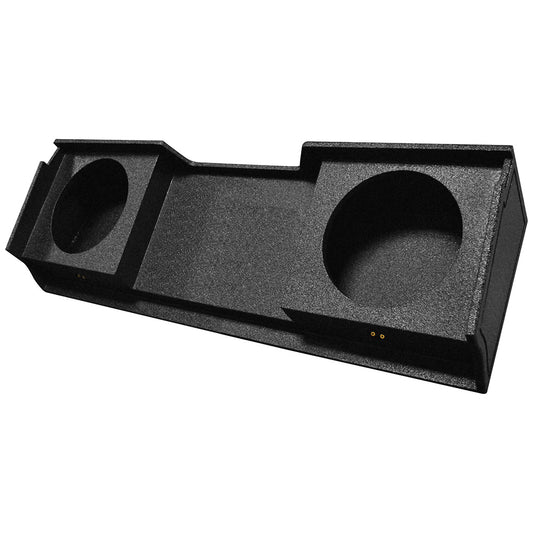 Qpower "qbomb" Chevy/gmc Extended Cab '99-'06 Dual 10" Empty Woofer Box