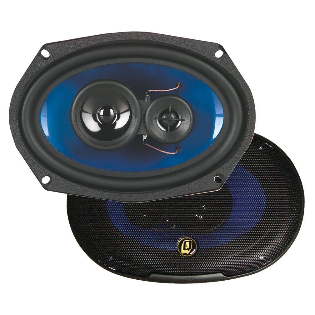 Qpower 6x9 3-way Speaker 500w