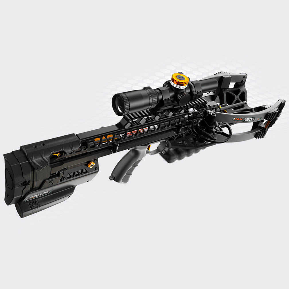 Ravin R500e Sniper Crossbow Package With Ravin Electric Cocking Motor - Slate Gray