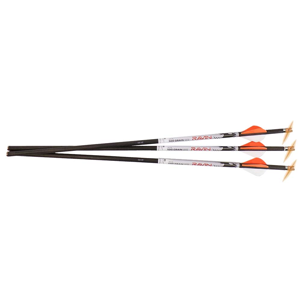 Ravin Xk5 Lighted Arrows 500 Grains .001 (3-pack)