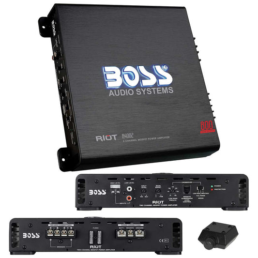 Boss Audio 2 Channel Amplifier 600w Rms/800w Max