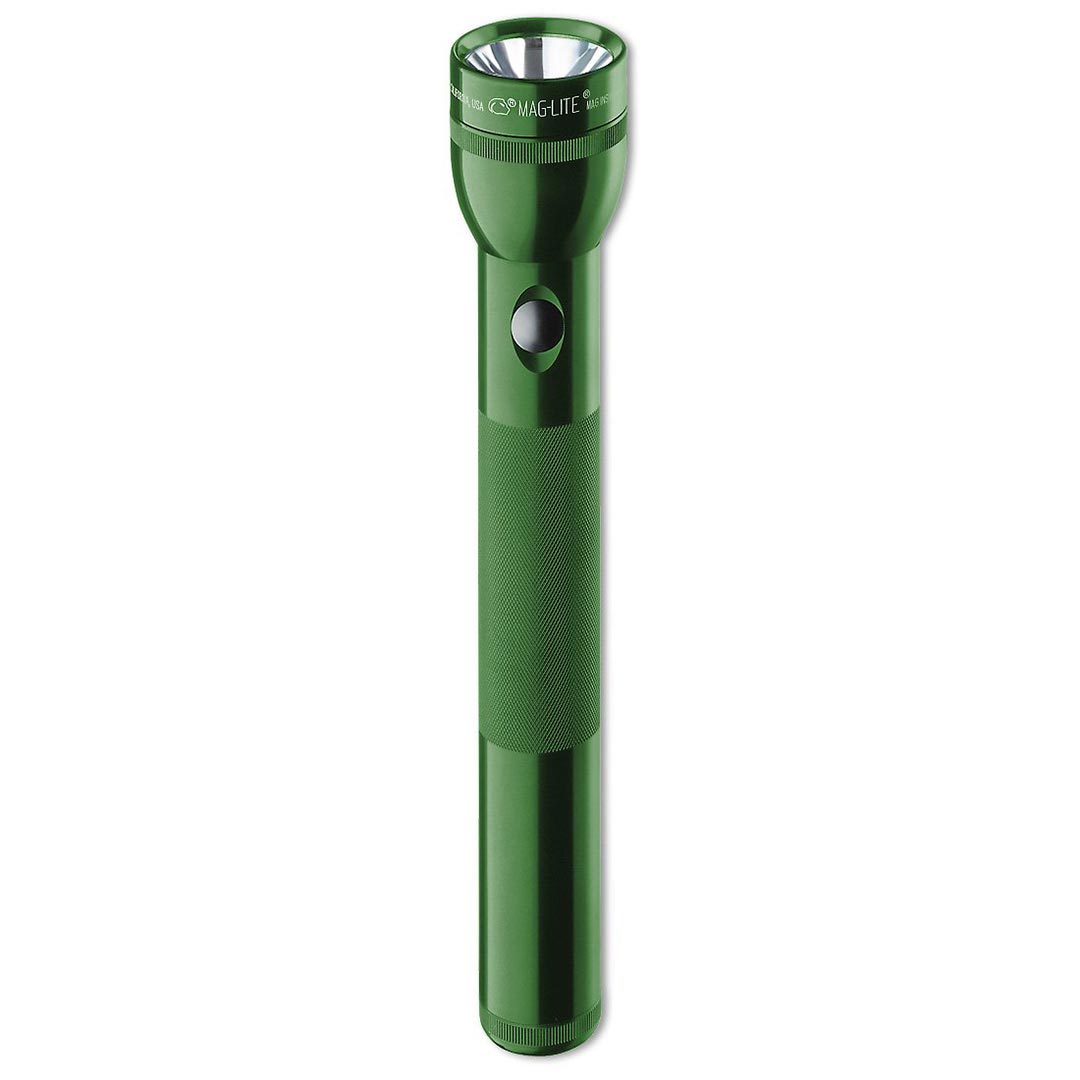 Maglite Incandescent 3-cell D Flashlight - Dark Green