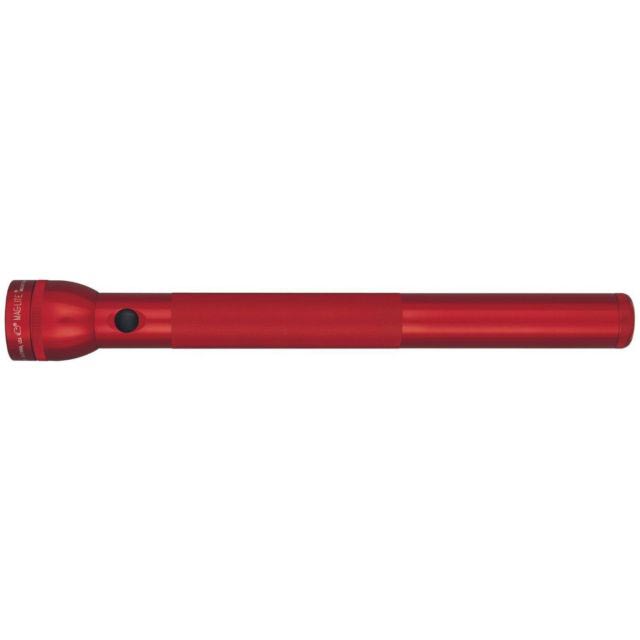 Maglite 5 Cell D  Flashlight Red-gift Box