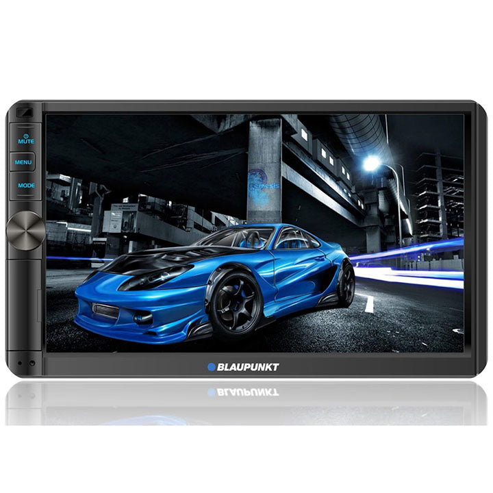 Blaupunkt 7″ Double Din Mechless Fixed Face Touchscreen Receiver With Phonelink Bluetooth Usb/sd I