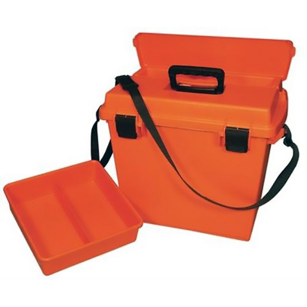 Mtm Sportsmens Plus Utility Dry Box Oring Sealed 19x13x15.1in Orange