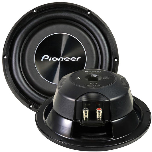 Pioneer 10" Shallow Mount Woofer 4 Ohm 1200w Max
