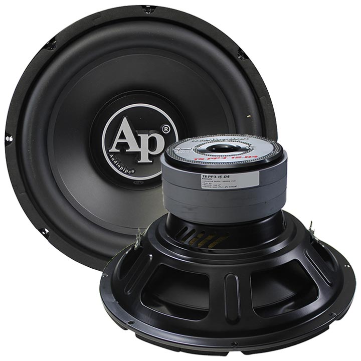 Audiopipe 15" Woofer Dual 4 Ohm 1800w Max