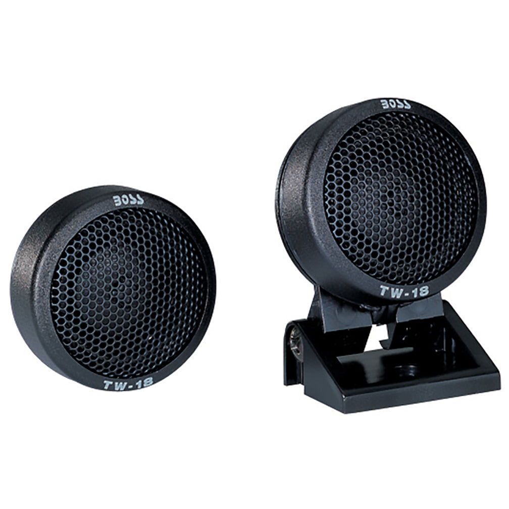 Boss *tw18* Micro Dome Tweeters(sold In Pairs) Swivel Mount