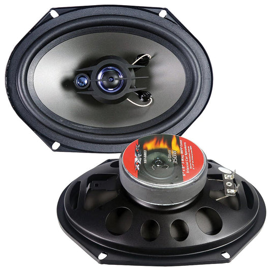 Xxx Audio 6x8" 3-way Speakers (no Grills)